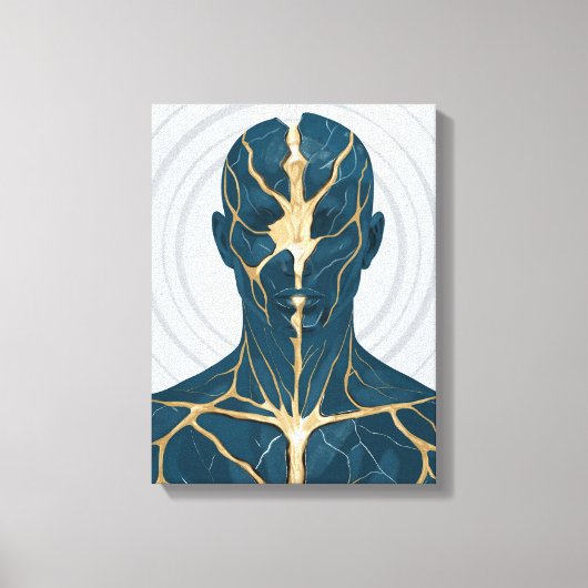 Restored I A – Healing and Balance Art キャンバスプリント (正面)