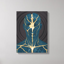 Restored I B – Healing and Balance Art キャンバスプリント