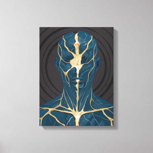 Restored I B – Healing and Balance Art キャンバスプリント (正面)