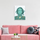 Restored II A – Healing and Balance Art キャンバスプリント (インサイチュ (リビング))