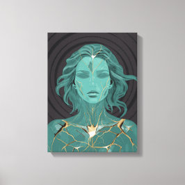 Restored II B – Healing and Balance Art キャンバスプリント