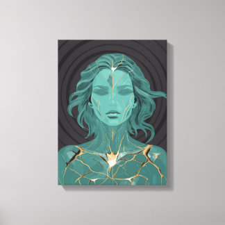 Restored II B – Healing and Balance Art キャンバスプリント