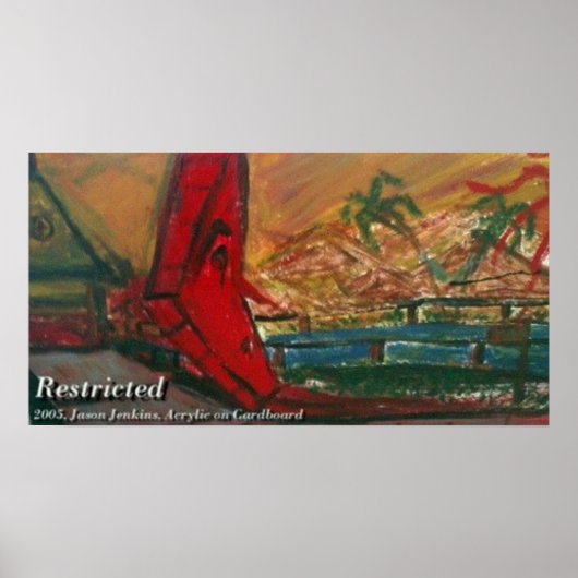 Restricted ポスター (正面)