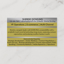 Résuméのネットワーキングカード 名刺