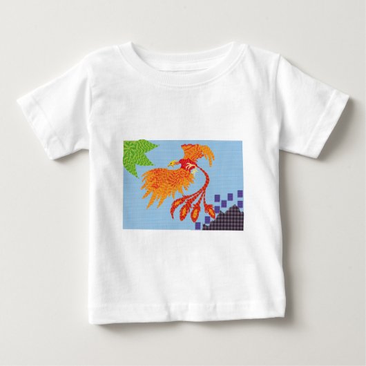 Resurgir del ave fenix ベビーTシャツ (正面)