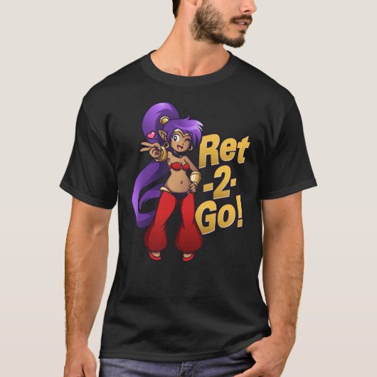 Ret-2-Go!ステッカー Tシャツ (正面)