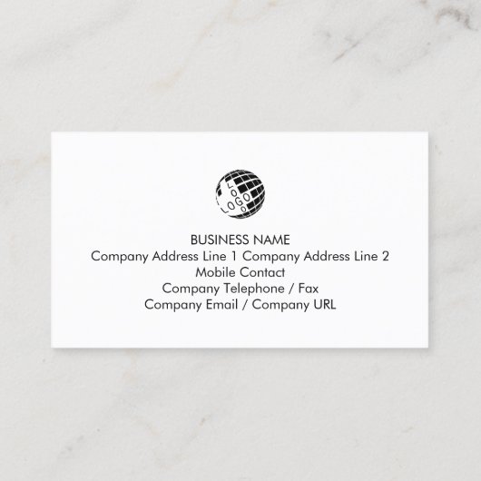 Retail Wholesale Business Card 名刺 (裏面)