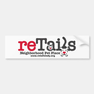 reTailsLogoRev、www.retailsindy.org バンパーステッカー