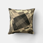 Retângulos inclinados em tons madeira ou bege. クッション (裏面)