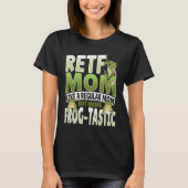 RETF Mom Red Eyed Tree Frog Mama Tシャツ (正面)