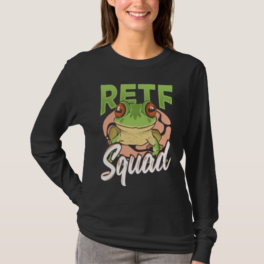RETF Squad Red Eyed Tree Frog Tシャツ (正面)