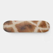 Reticulatedキリンパターン野生のアニマルプリントのギフト スケートボード (横)