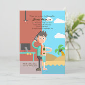 Retier Nowパーティの招待状 招待状 (スタンド正面)