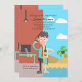 Retier Nowパーティの招待状 招待状 (正面/裏面)