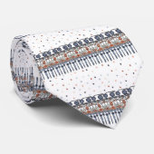 Retinal Circuitry - Color on White ネクタイ (ロール)