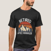 Retire For 2023 Retired Office Ager Tシャツ (正面)