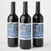Retired ワインラベル (ボトル)