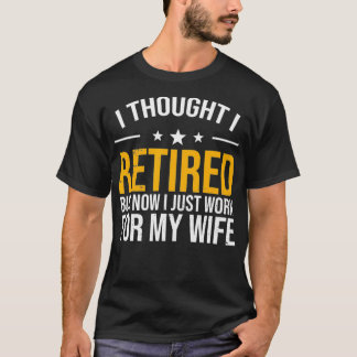 Retired 2021 Funny Retirement  for Pensioner & Ret Tシャツ
