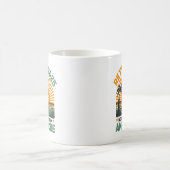 Retired 2025 Not My Problem any more  コーヒーマグカップ (中央)