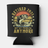 Retired 2025 Not my Problem Any More, Fishing 缶クーラー (裏面)