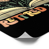 Retired 2026 A New Chapter Begins Retirement Teach ポスター (角)