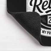 Retired 2027 Not My Problem Anymore Funny Retireme マウスパッド (コーナー)