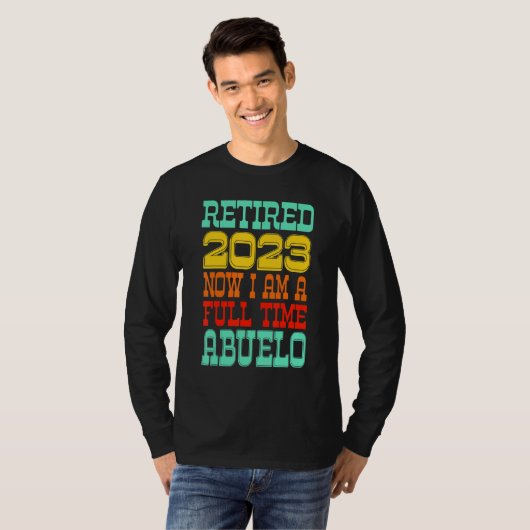 Retired Abuelo 2023 Tシャツ (正面フル)