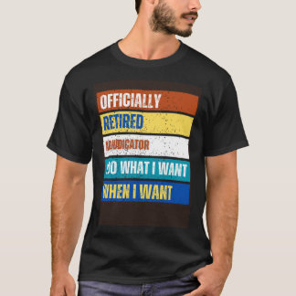 Retired Adjudicator Retirement  Retired Adjudicato Tシャツ