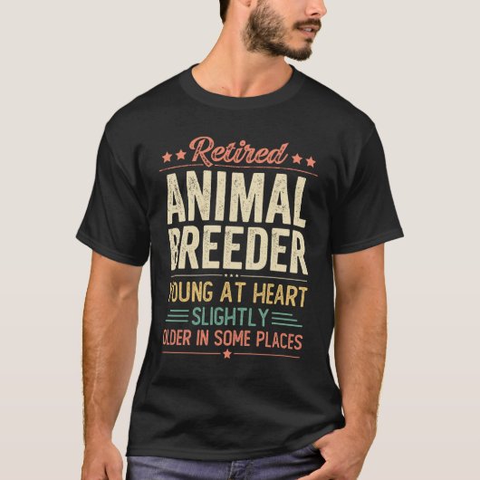 Retired Animal Breeder Tシャツ (正面)
