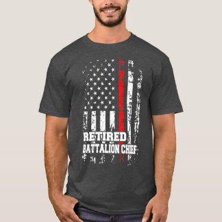 Retired Battalion Chief  Firefighter Retirement Tシャツ