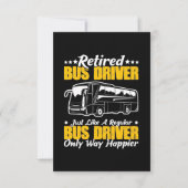 Retired Bus Driver 出欠カード (正面)