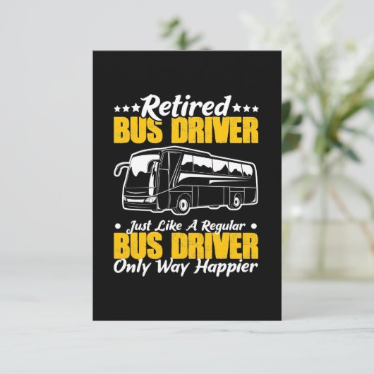 Retired Bus Driver 出欠カード (スタンド正面)