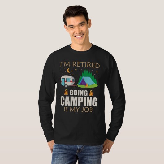 Retired Campers Tシャツ (正面フル)