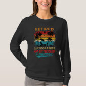 Retired Cartographer Not My Problem Anymore Retire Tシャツ (正面)