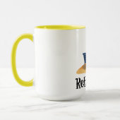 Retired Chick on the Beach マグカップ (左)