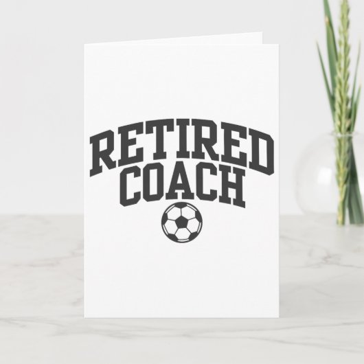 Retired Coach Soccer Team Mentor _1  カード (正面)