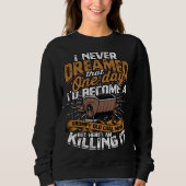 Retired Coalminer Grumpy Old Coal Miner Coal Minin スウェットシャツ (正面)