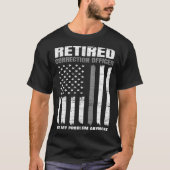 Retired Correction Officer Retirement US American  Tシャツ (正面)