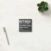retired definition, funny retirement, retired ポストイット (オフィス)