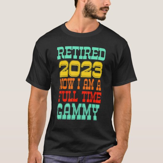 Retired Gammy 2023 Tシャツ (正面)