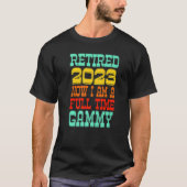 Retired Gammy 2023 Tシャツ (正面)
