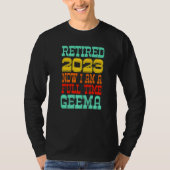 Retired Geema 2023 Tシャツ (正面)