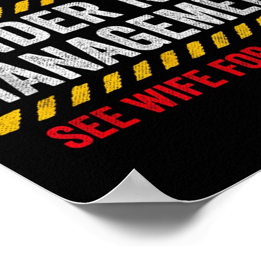 Retired Husband - Retirement Party - Funny Retirem ポスター (角)