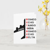 Retired Lot 2026 Phonetic Alphabet Retirement Gift カード (黄色い花)