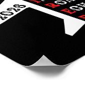 Retired Lot 2026 Phonetic Alphabet Retirement Gift ポスター (角)