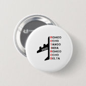 Retired Lot 2026 Phonetic Alphabet Retirement Gift 缶バッジ (正面&裏面)