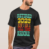 Retired Nanna 2023 Tシャツ (正面)