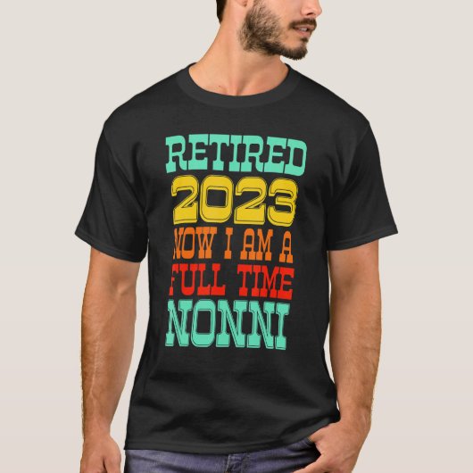 Retired Nonni 2023 Tシャツ (正面)