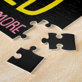 Retired Not My Problem Anymore Grandma Flamingo ジグソーパズル (側面)