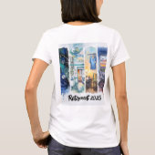 Retired Nurse 2025 – Scrubs Off, Dine On! Tシャツ (裏面)